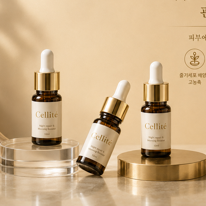 Cellité 앰플 3종 정사각형 비주얼