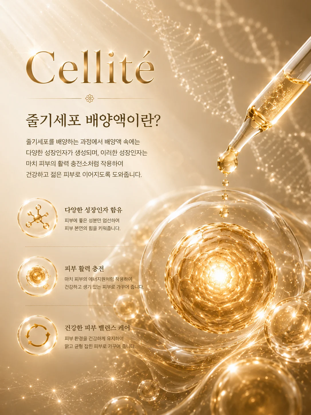 Cellité 성분 안내 비주얼